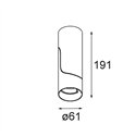 Modular Semih Surface Adjustable 61 1x LED DI | Plafondlamp
