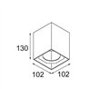 Modular Smart Box Surface 82 1x DI | Ceiling lamp