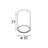 Modular Smart Tube Surface 48 1x DE | Plafonnier