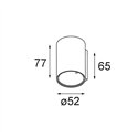 Modular Smart Tube Wall 48 1x DE | Wandlamp