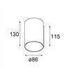 Modular Smart Tube Wall 82 L 1x DI 500mA | Wall lamp