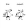 Modular Rektor Track 230V Adjustable 78x78 1x LED DI | Track lighting fixture