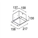 Modular Installation Housing 137x158x130