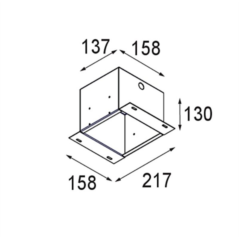 Modular Installation Housing 137x158x130