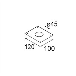 Modular Plaster Kit 100x120-45 1x