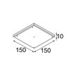Modular Gypsum Fibreboard 150x150