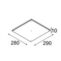Modular Gypsum Fibreboard 290x280