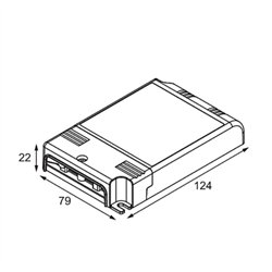 Modular LED Driver Constant Current 250-700mA 30-50W