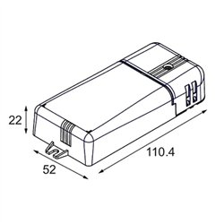 Modular LED Driver Constant Current 500mA 20W