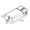 Modular LED Driver Constant Current 500mA 20W
