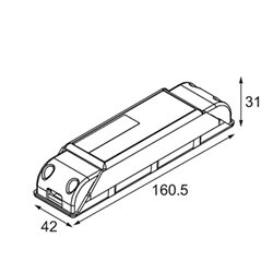 Modular LED Driver Constant Current Deep Dim 350mA 20W