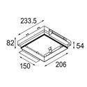 Modular Plaster Kit Trimless 233x233