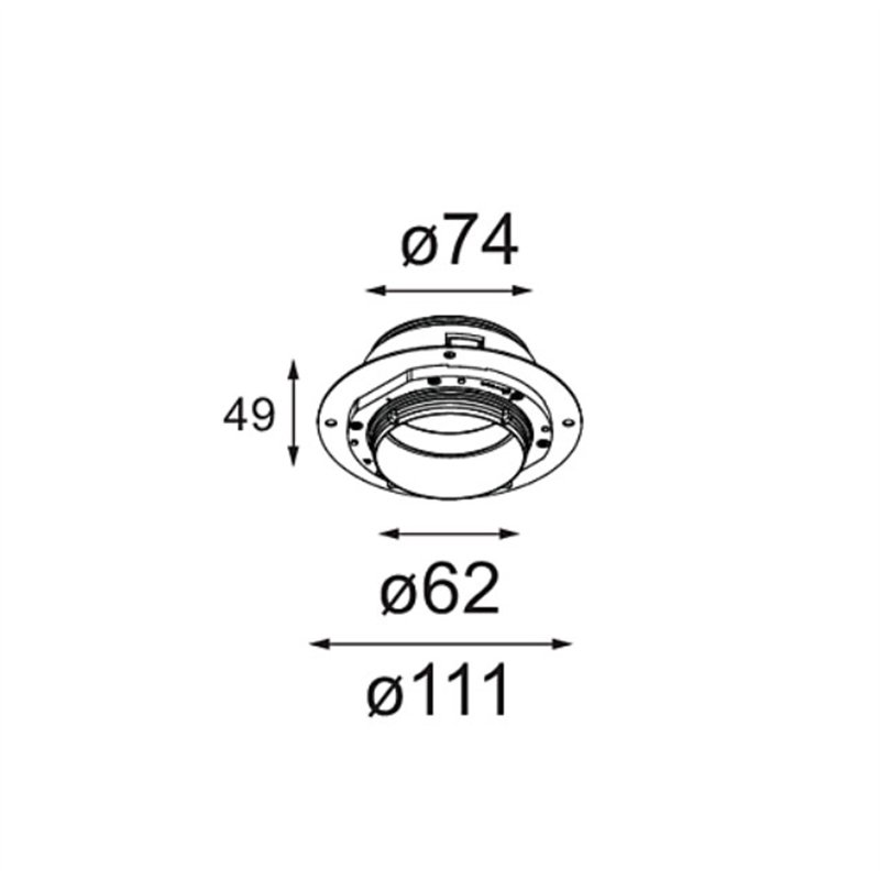 Modular Concrete Ring 62 Standard Installation Housing