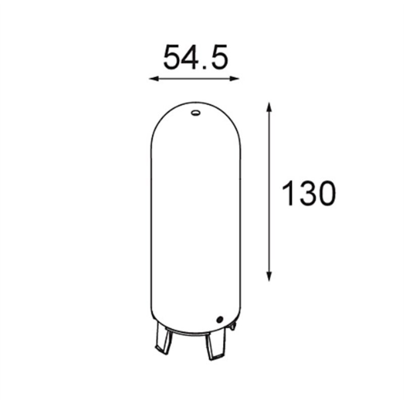 Modular Glass Tube Up 130 Placebo