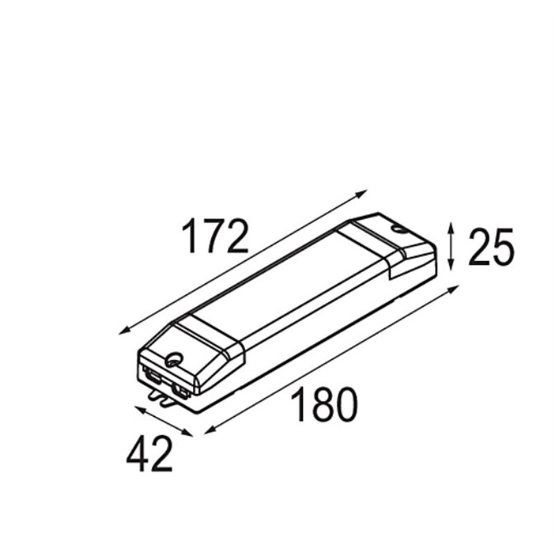 Modular Track 48V Dim Module Casambi Remote