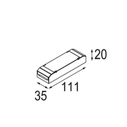 Modular LED Driver Constant Current Deep Dim 350-700mA 15W