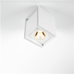 Modular Rektor Semi-Recessed Adjustable 78x78 1x LED DE | Spot encastré