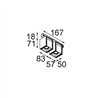 Modular Rektor Track 48V Adjustable 57x50 2x LED | Éclairage sur rail