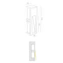 BRICK IN THE WALL Stripp LED DIM 100LM IP20