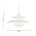 Louis Poulsen PH 5 Wit (opaal) Hanglamp - Outlet