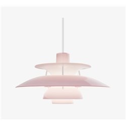 Louis Poulsen PH 5 Opal (opal rose) Suspension lamp - Outlet