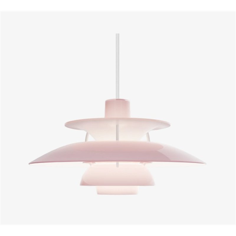 Louis Poulsen PH 5 Opale (rose clair) Lampe à suspension - Outlet