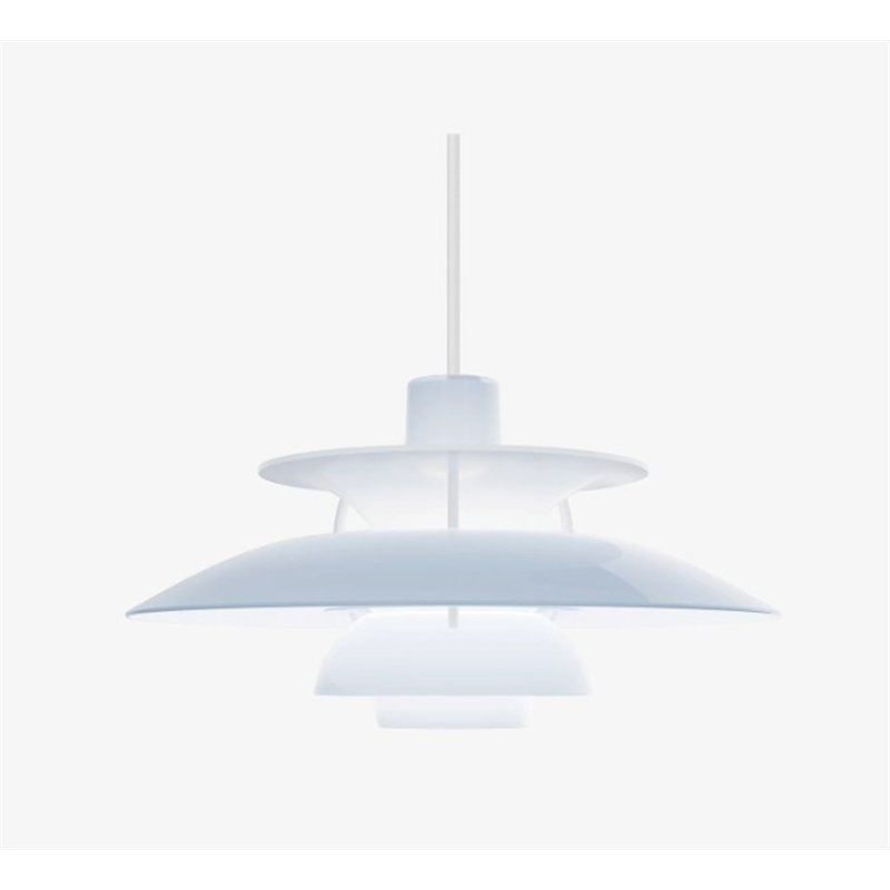 Louis Poulsen PH 5 Opal (pale blue) Suspension lamp - Outlet