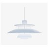 Louis Poulsen PH 5 Opale (bleu clair) Lampe à suspension - Outlet