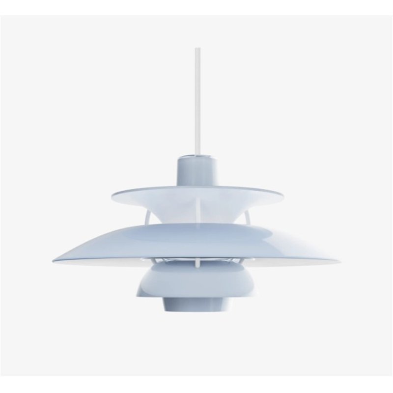 Louis Poulsen PH 5 Opaal (lichtblauw) Hanglamp - Outlet