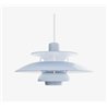 Louis Poulsen PH 5 Opale (bleu clair) Lampe à suspension - Outlet