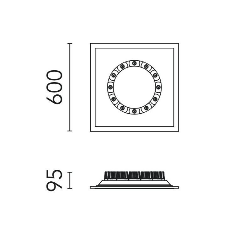 Flos Circle of Light Soft Plate 300 mm | Plafonnier