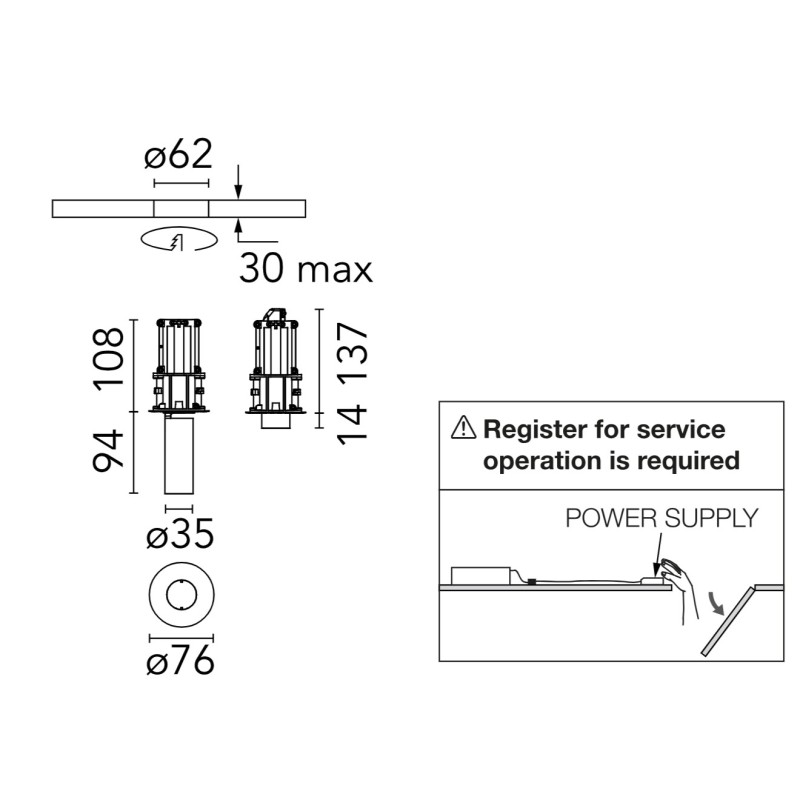 Find Me 1 (Trim/No Trim) | Einbauspot