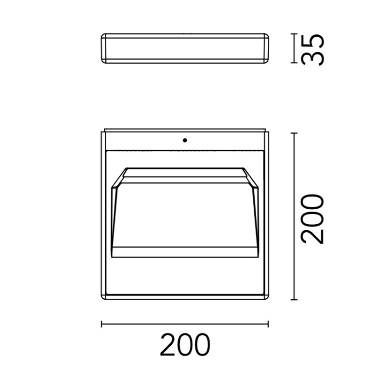 Flos Fort Knox Wall LED | Wandlamp
