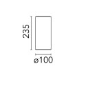 Flos Kap Surface Ceiling Ø 100 | Plafondlamp