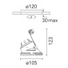 Flos Kap Ø 105 Wall-WasherQR-CBC 51 | Spot encastré