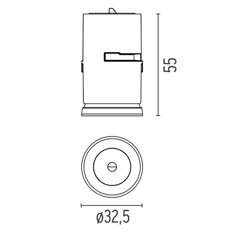 Flos Light Shadow Dots - Single Spot Module - 1x | Recessed spot