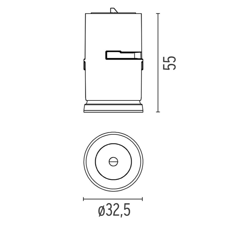 Flos Light Shadow Dots - Single Spot Module - 2x | Inbouwspot