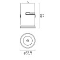 Flos Light Shadow Dots - Single Spot Module - 4x | Inbouwspot