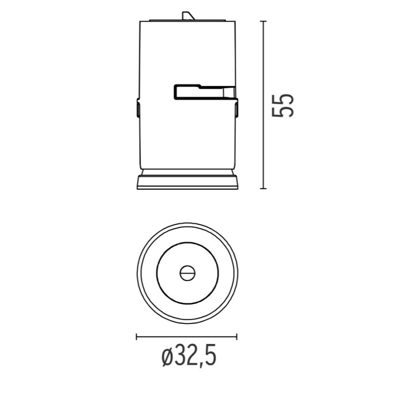 Flos Light Shadow Dots - Single Spot Module - 4x | Inbouwspot
