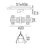 Flos Light Shadow Fixed No Trim 12 Spots | Spot encastré