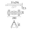 Flos Light Shadow Fixed No Trim 8 Spots | Spot encastré