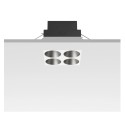 Flos Light Shadow Fixed No Trim 4 Spots Square | Inbouwspot