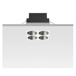 Flos Light Shadow Fixed No Trim 4 Spots Square | Inbouwspot