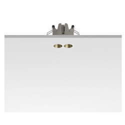 Flos Light Shadow Mini Fixed No Trim 2 Spots | Inbouwspot