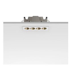 Flos Light Shadow Mini Fixed Trim 4 Spots | Inbouwspot