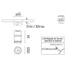 Flos Light Shadow Mini Dots - Single Spot Module - 2x | Einbauspot
