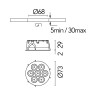 Flos Light Shadow Mini Round Trim | Einbauspot