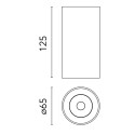 Flos Abajourd'hui Small | Wandlamp
