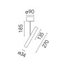 Flos My Spot Ø35 Short Surface | Deckenlampe