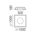 Flos USO 100 50 Cove Lighting | Plafondlamp